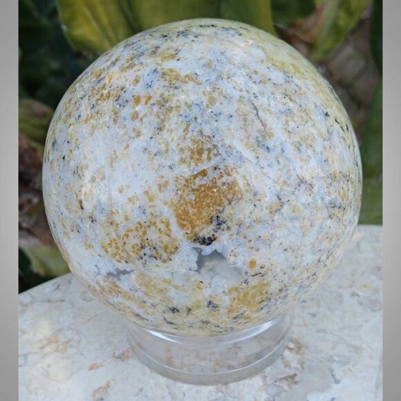 70mm serpentine sphere with dendrite 02 clarity focus problem solving CHAKRA - Picture 6 of 8